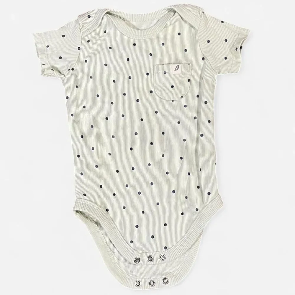 Easy-peasy Green and Blue Sleepsuits-babygrows
